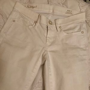 Lily Pulitzer white FLARE jeans